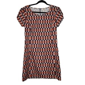 Molly Bracken Multi Colored Geometric Dress